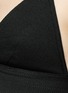 Detail View - Click To Enlarge - T BY ALEXANDER WANG - Stretch piqué triangle sports bra