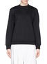 Main View - Click To Enlarge - T BY ALEXANDER WANG - Fleece lined bonded jersey sweatshirt