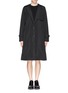 Main View - Click To Enlarge - T BY ALEXANDER WANG -  cuff poplin trench coat