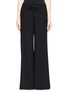 Main View - Click To Enlarge - T BY ALEXANDER WANG - Side split wide leg crepe pants