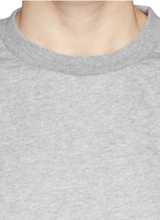 Detail View - Click To Enlarge - T BY ALEXANDER WANG - Coated cotton terry T-shirt