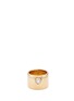 Main View - Click To Enlarge - JACQUELINE RABUN - 'We' diamond 18k gold stackable ring