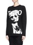 Front View - Click To Enlarge - MC Q - Cult jacquard sweater