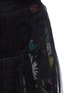 Detail View - Click To Enlarge - MC Q - 'Festival Floral' underlay plissé chiffon skirt