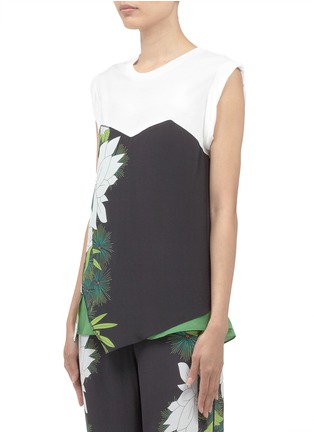 Front View - Click To Enlarge - 3.1 PHILLIP LIM - Printed layered top