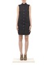 Main View - Click To Enlarge - T BY ALEXANDER WANG - Cotton-poplin sleeveless dress