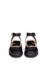 Figure View - Click To Enlarge - GIVENCHY - Square buckle leather sandals