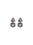 Main View - Click To Enlarge - AISHWARYA - Diamond gold alloy geometric drop earrings