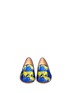 Figure View - Click To Enlarge - PEDDER RED - Horse print slip-ons