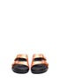 Figure View - Click To Enlarge - GIVENCHY - Buckle double-band metallic leather sandals