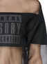 Detail View - Click To Enlarge - ALEXANDER WANG - Parental Advisory sweatshirt