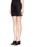 Front View - Click To Enlarge - T BY ALEXANDER WANG - Chintz cotton jersey boxer shorts