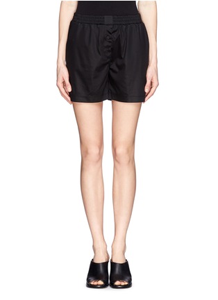 Main View - Click To Enlarge - T BY ALEXANDER WANG - Chintz cotton jersey boxer shorts