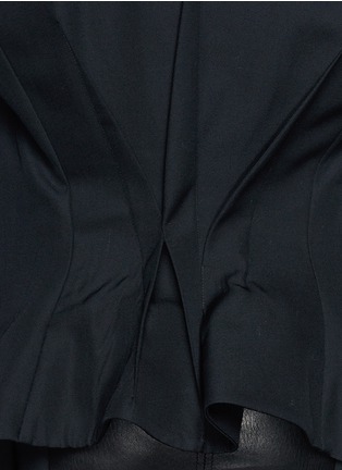 Detail View - Click To Enlarge - HAIDER ACKERMANN - Pleat back blazer