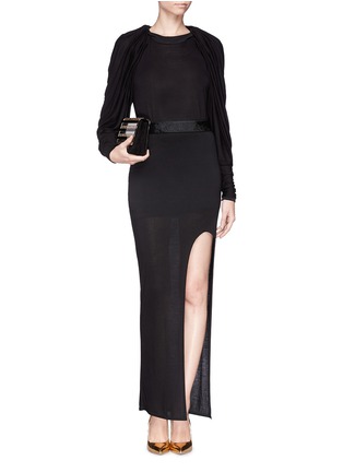 Figure View - Click To Enlarge - LANVIN - Drape sleeve top