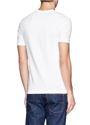 Back View - Click To Enlarge - - - Stretch cotton-blend undershirt