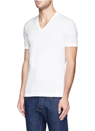 Front View - Click To Enlarge - - - Stretch cotton-blend undershirt