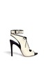 Main View - Click To Enlarge - B BY BRIAN ATWOOD - Lodosa snakeskin lace-up sandals