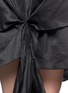 Detail View - Click To Enlarge - ACNE STUDIOS - 'Ines' knot draped skirt