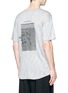 Back View - Click To Enlarge - SIKI IM / DEN IM - Architecture print cotton knit T-shirt