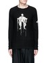 Main View - Click To Enlarge - ZIGGY CHEN - Graphic intarsia cashmere sweater