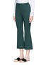 Front View - Click To Enlarge - ROSETTA GETTY - Crepe flared pants