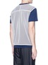 Back View - Click To Enlarge - 72896 - Mesh overlay Climachill® performance T-shirt