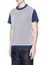 Front View - Click To Enlarge - 72896 - Mesh overlay Climachill® performance T-shirt