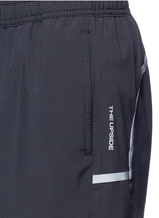 Detail View - Click To Enlarge - THE UPSIDE - Premium' reflective trim performance shorts