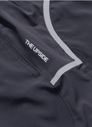 Detail View - Click To Enlarge - THE UPSIDE - Premium' reflective trim performance shorts
