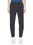 Main View - Click To Enlarge - THE UPSIDE - Contrast outseam cropped performance track pants