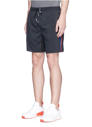 Front View - Click To Enlarge - THE UPSIDE - 'Moonless' stretch performance shorts