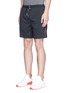 Front View - Click To Enlarge - THE UPSIDE - 'Moonless' stretch performance shorts