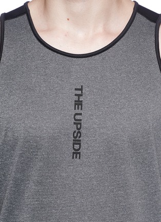 Detail View - Click To Enlarge - THE UPSIDE - 'Stannas' mesh back performance tank top