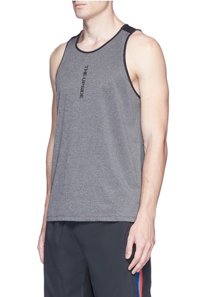 Front View - Click To Enlarge - THE UPSIDE - 'Stannas' mesh back performance tank top