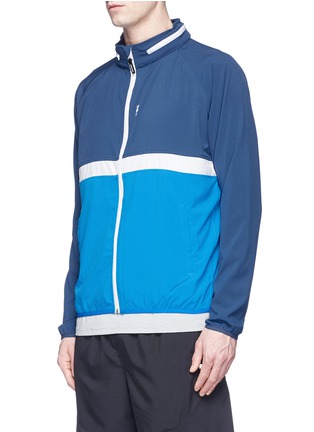 Front View - Click To Enlarge - THE UPSIDE - 'Ultra' packable hood running jacket
