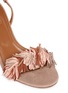 Detail View - Click To Enlarge - AQUAZZURA - Wild Thing 50' fringe suede sandals
