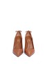 Front View - Click To Enlarge - AQUAZZURA - 'Forever Marilyn 85' tassel leather pumps