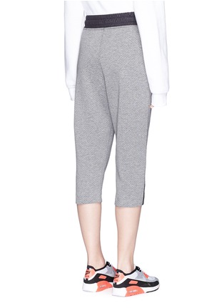 Back View - Click To Enlarge - NIKE - 'Sportswear Tech Fleece' cropped drawstring sweatpants