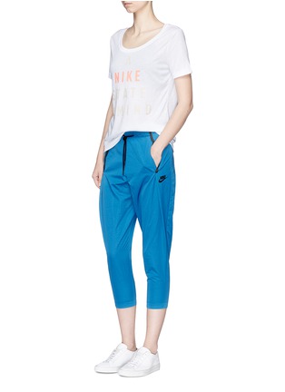 Figure View - Click To Enlarge - NIKE - Ripstop track pants