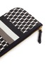 Detail View - Click To Enlarge - PIERRE HARDY - Cube stripe print small zip pouch