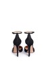 Back View - Click To Enlarge - GIANVITO ROSSI - Ankle strap suede d'Orsay pumps