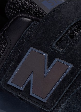 Detail View - Click To Enlarge - NEW BALANCE - '574 Urban Twilight' suede mesh kids sneakers