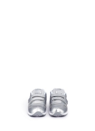 Figure View - Click To Enlarge - NEW BALANCE - '580' metallic toddler sneakers