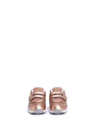 Figure View - Click To Enlarge - NEW BALANCE - '580' metallic toddler sneakers