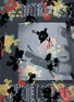 Detail View - Click To Enlarge - MC Q - Floral print chiffon front cotton T-shirt