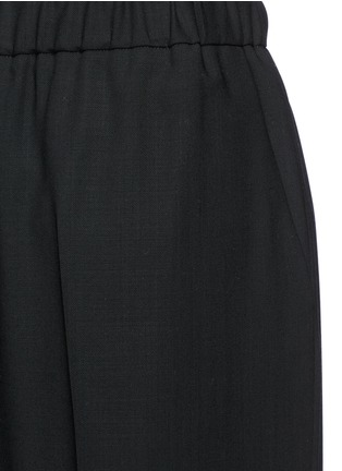 Detail View - Click To Enlarge - MC Q - Cropped virgin wool jogging pants