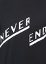 Detail View - Click To Enlarge - MC Q - 'Never Ends' print T-shirt