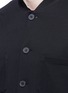 Detail View - Click To Enlarge - MC Q - Stripe hem logo print blouson jacket
