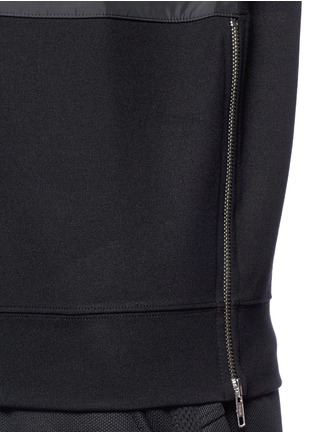 Detail View - Click To Enlarge - MC Q - Windbreaker panel sweatshirt